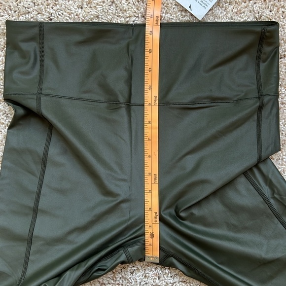 Sweaty Betty High Shine Workout Leggings Dark Forest Green XL NWT - Picture 11 of 12